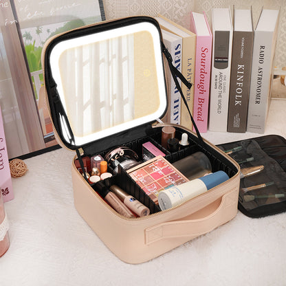 Makeup Bag with LED Light