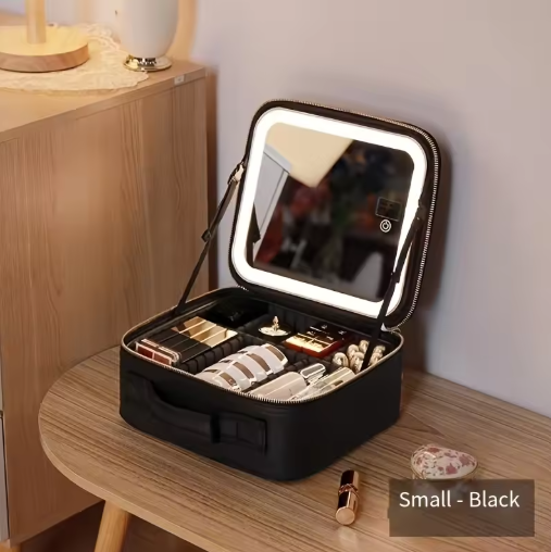 Makeup Bag with LED Light