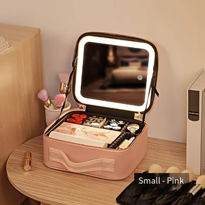 Makeup Bag with LED Light